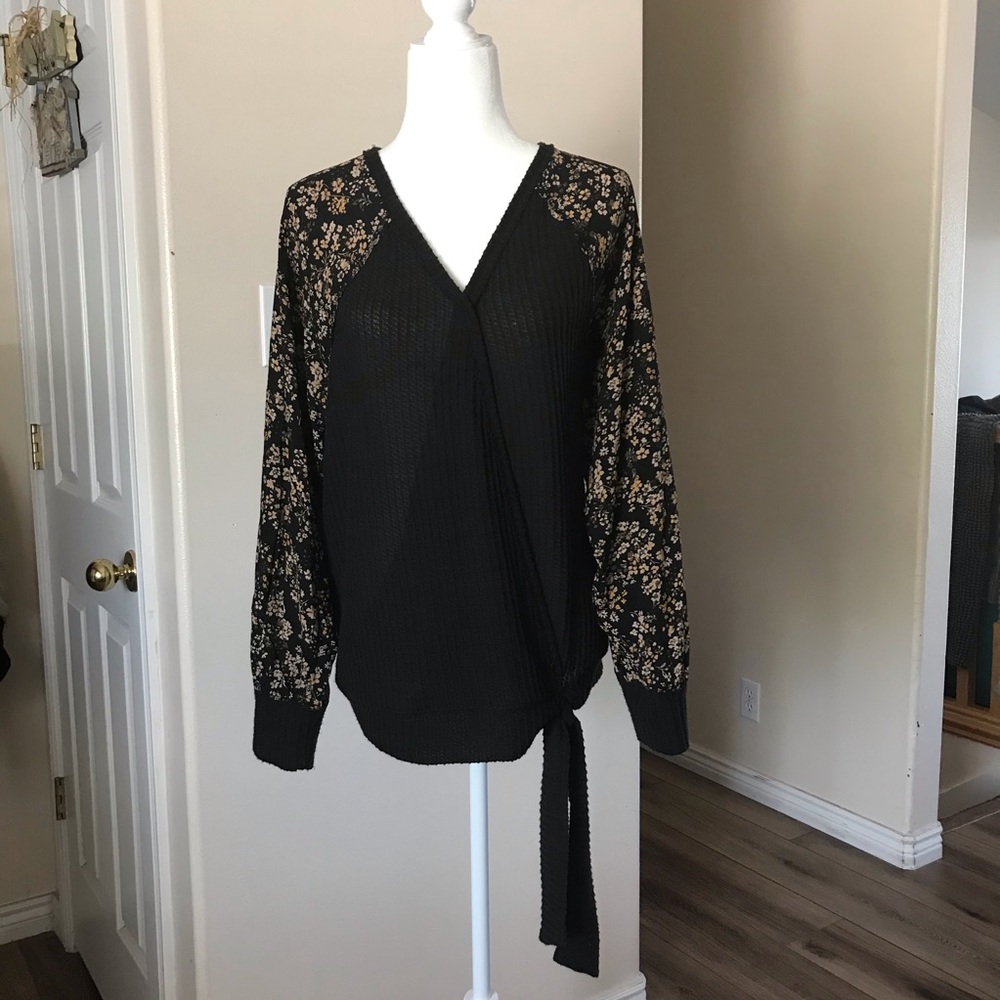 Faux wrap blouse from Maurices size L